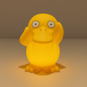 Psyduck Natlampe – Blød LED Børnelampe