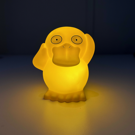 Psyduck Natlampe – Blød LED Børnelampe