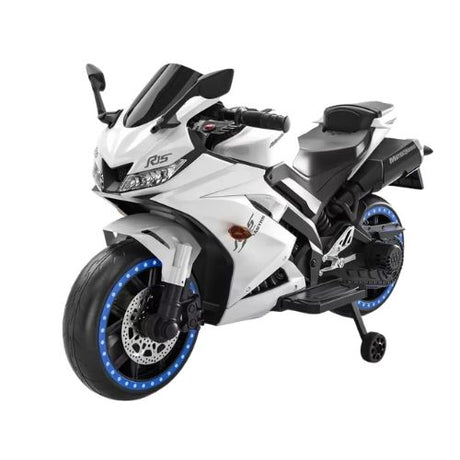 Elmotorcykel til børn - Hvid