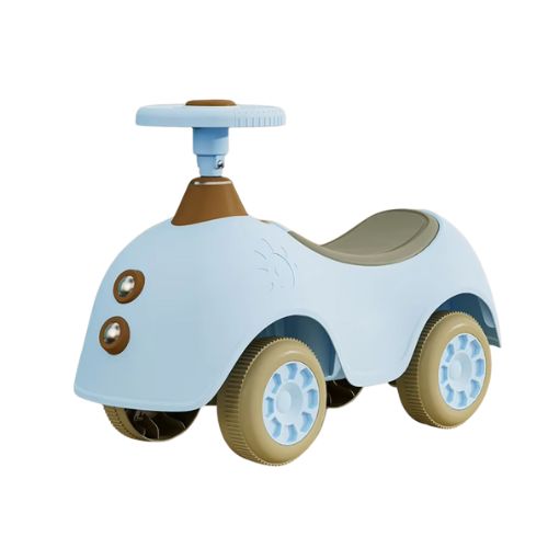 Gåvogn - My First Car - Beige Blue
