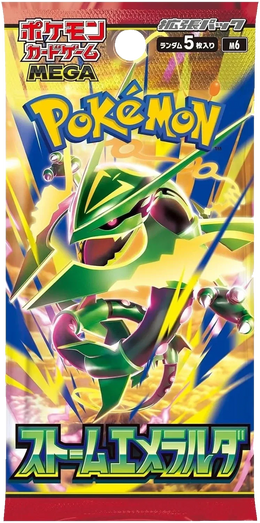 Pokémon TCG - M6 Storm Emeralda Booster Pack - Japansk