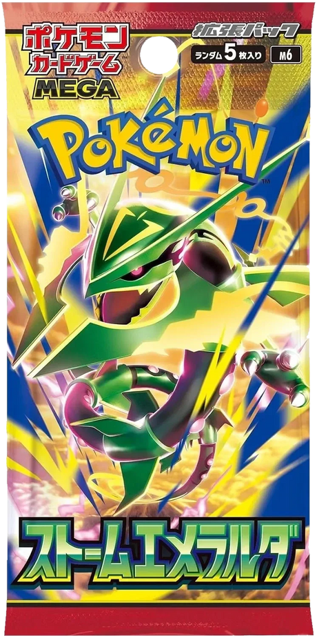 Pokémon TCG - M6 Storm Emeralda Booster Pack - Japansk