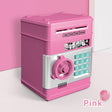 Elektronisk sparebøsse med kode - Pink