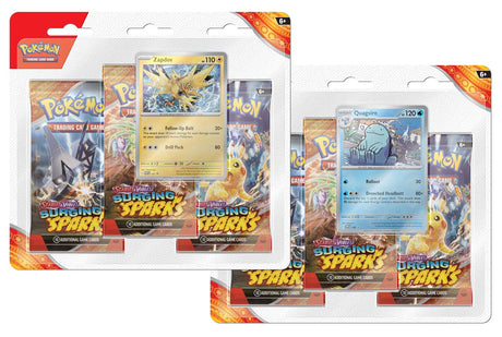 Pokémon Surging Sparks 3 pak blister SV8
