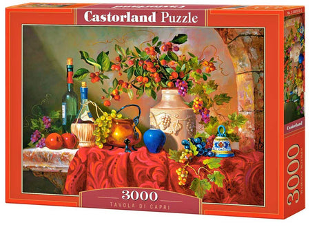 Castorland puslespil 3000 brikker - Tavolta di capri