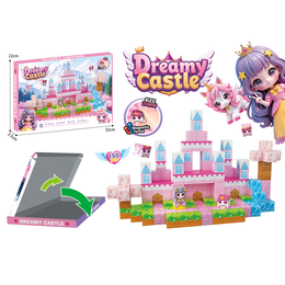 Dreamy Castle magnetisk byggesæt - 150 dele