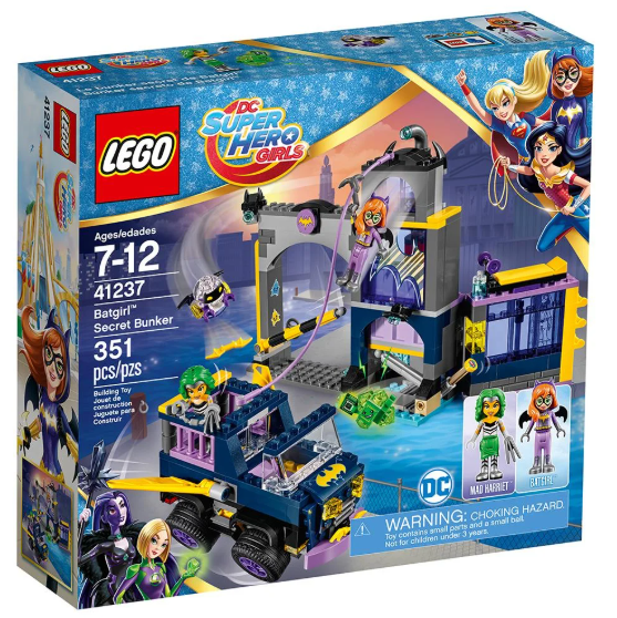 LEGO DC Super Hero Girls 41237 - Batgirls hemmelige bunker - 351 dele