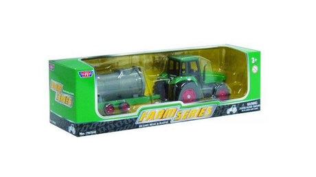 Farm Traktor med Vogn - Assorteret