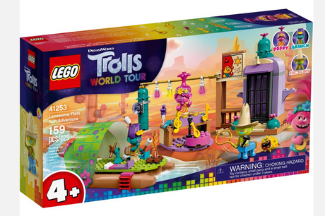 LEGO Trolls World Tour 41253 - Ødestrups tømmerflådeeventyr - 159 dele