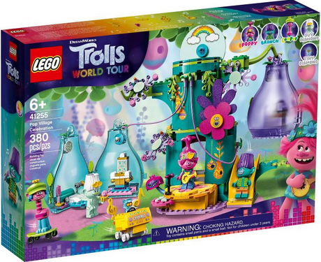 LEGO Trolls World Tour 41255 - Pop-landsbyfest - 380 dele