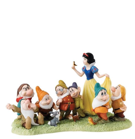 Disney Snehvide og De Syv Små Dværge Samlerfigur - The Fairest Story Tale - Enesco