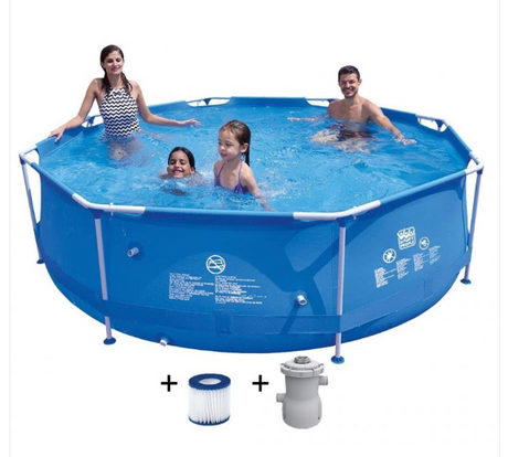 Wehncke Frame Pool 300 × 76 cm - Med Filterpumpe