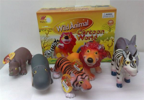 Cartoon World Afrikanske Dyr - Assorteret Model