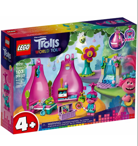 LEGO Trolls World Tour 41251 - Poppy’s Pod - 103 dele