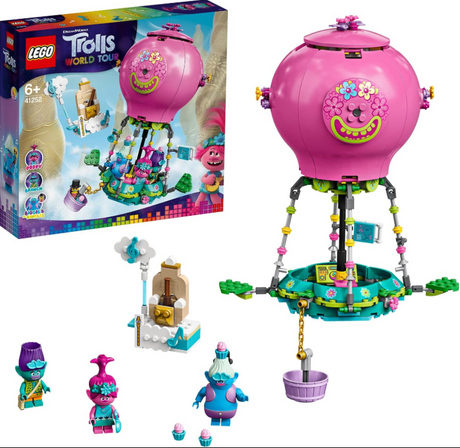 LEGO Trolls World Tour 41252 - Poppys balloneventyr - 250 dele
