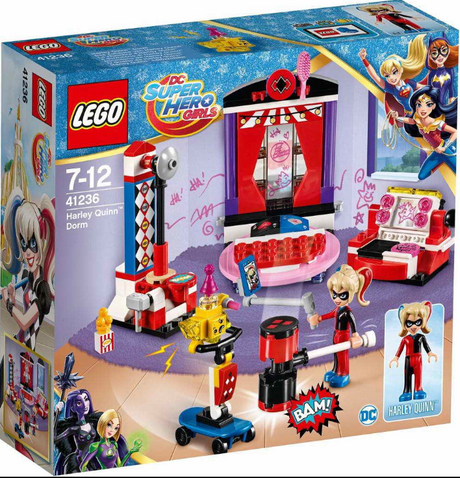 LEGO DC Super Hero Girls 41236 - Harley Quinns værelse - 176 dele