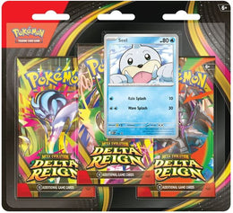 Pokémon TCG: Mega Evolution - Delta Reign 3-Pack Blister (Forudbestilling)