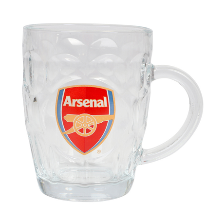 Arsenal øl glas med hank