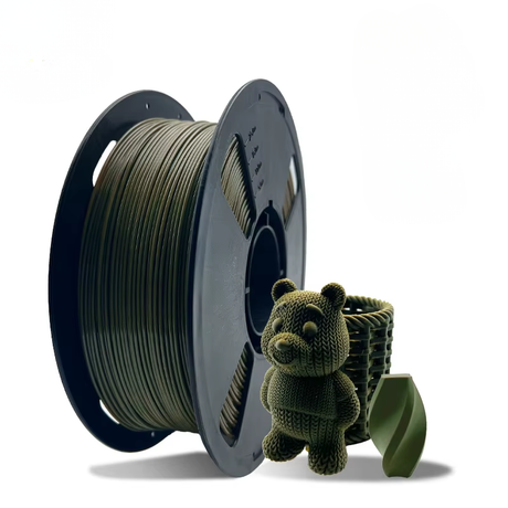 PETG Filament Olivengrøn 1,75 mm 1 kg