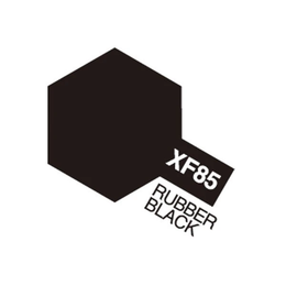 Tamiya XF-85 Rubber Black akrylmaling 10 ml
