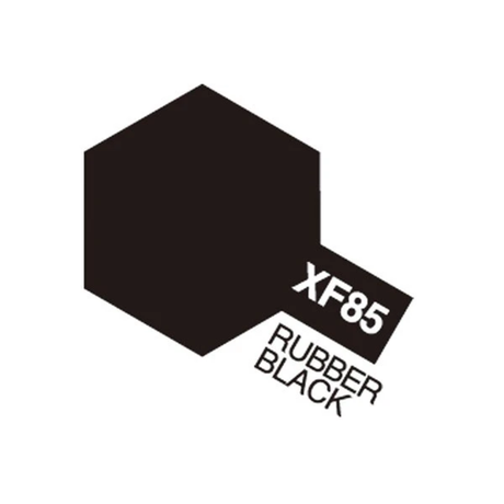 Tamiya XF-85 Rubber Black akrylmaling 10 ml