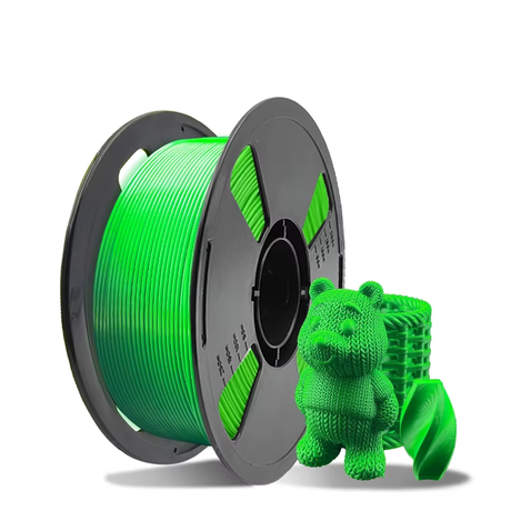 PETG Filament Fluorescerende Grøn 1,75 mm 1 kg