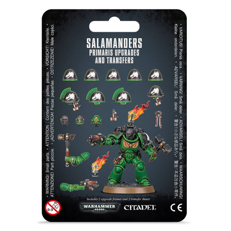Warhammer 40K Salamanders Primaris Upgrades