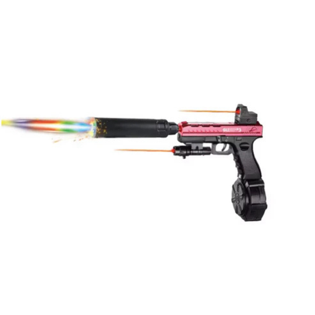 Gel Blaster GLOCK Fuldautomatisk m/Tracer- Sort/Rød