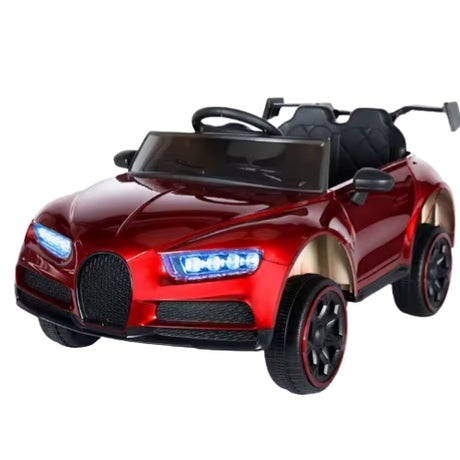 Elektrisk Børnebil HF-888 (Bugatti-inspireret) Rød