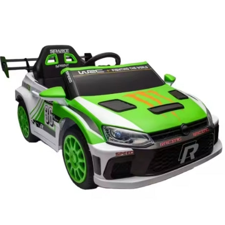 Elektrisk Børneracer MBL-024 (WRC-inspireret) Grøn