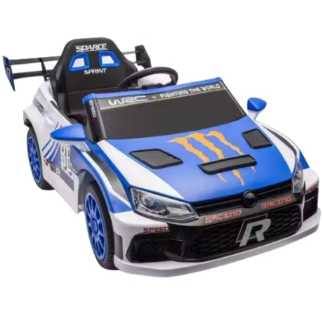 Elektrisk Børneracer MBL-024 (WRC-inspireret) Blå