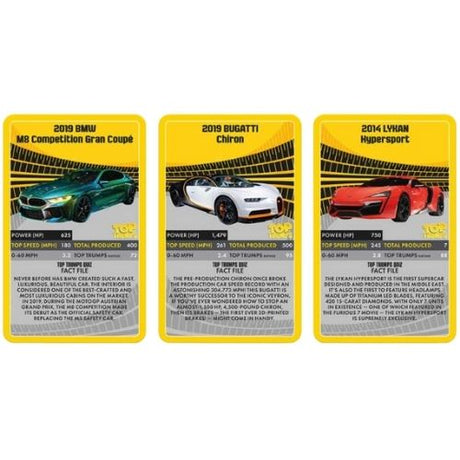 Top Trumps Supercars