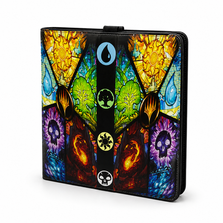 MIO 9-Pocket PU Leather Pokémon Kortmappe med Lynlås - Samlemappe til 900 Kort