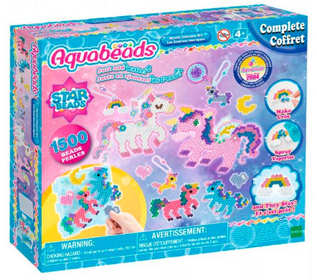 Aquabeads sæt - Enhjørning