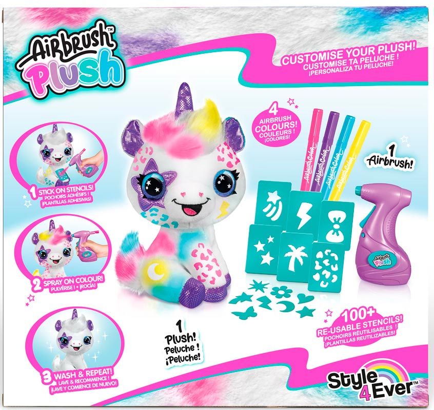 Airbrush Plush Enhjørning