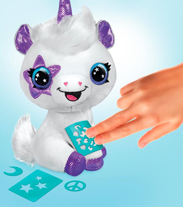 Airbrush Plush Enhjørning