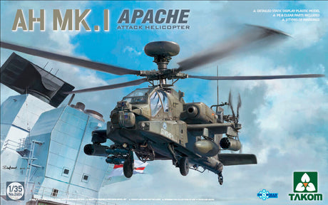 Takom AH Mk.I Apache Attack Helicopter - 1:35