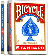 Bicycle Standard Kort - 2-pak Rød og Blå spillekort