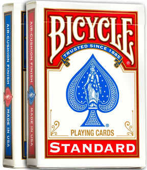 Bicycle Standard Kort - 2-pak Rød og Blå spillekort