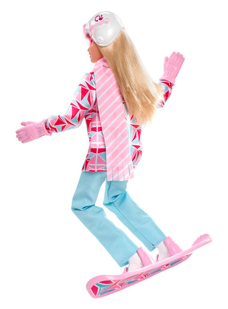 Barbie som snowboarder
