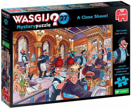 Wasgij Mystery 27 - A close shave 1000 brikker