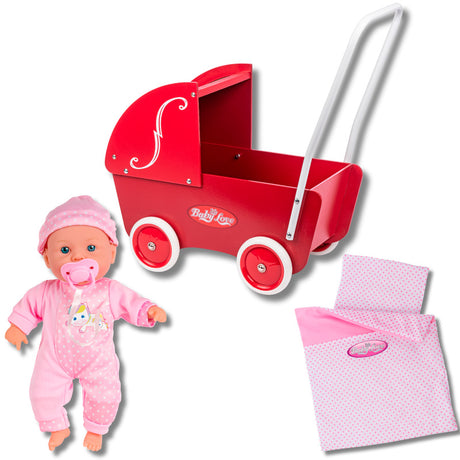 My baby trædukkevogn kompletsæt