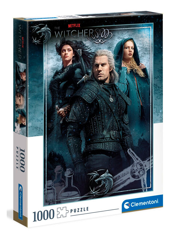 Clementoni puslespil - The Witcher 1000 brikker