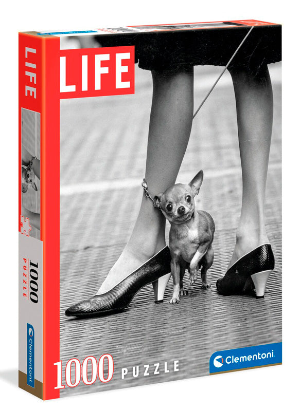 Clementoni puslespil - LIFE - Chihuaua - 1000 brikker