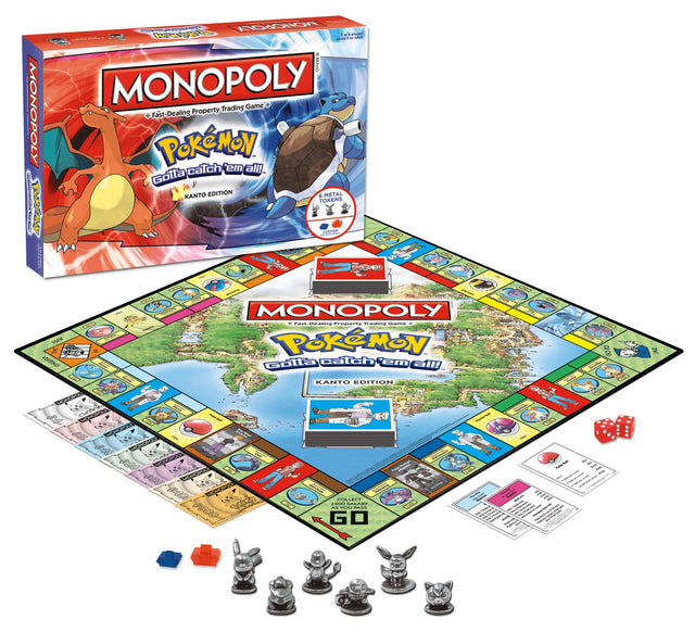 Pokémon Monopoly – Kanto Edition