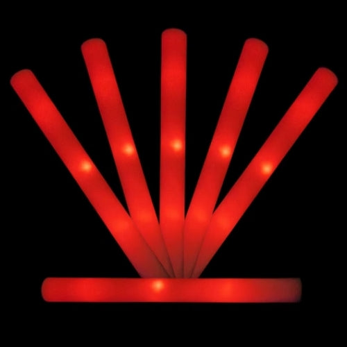 LED Glow Foam Stick – 3 Lysfunktioner | Perfekt til Fester, Koncerter & Bryllupper