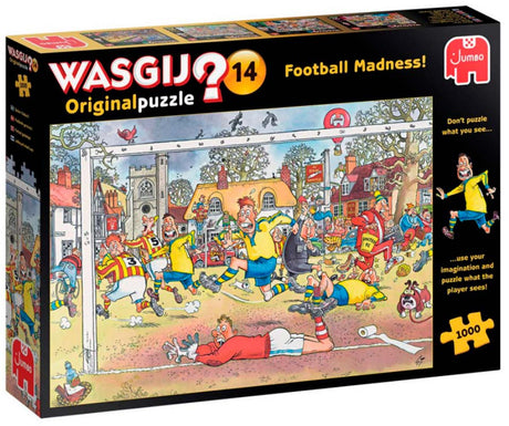 Wasgij Original 14 - Football madness 1000 brikker