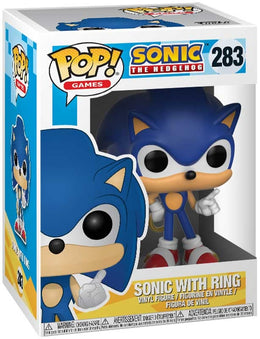 FUNKO POP! VINYL: GAMES: SONIC: SONIC W/RING