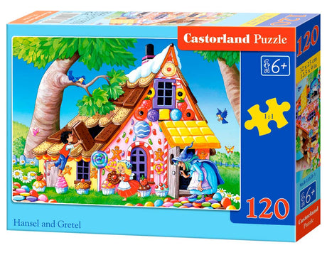 Castorland puslespil - Hans & Grete - 120 brikker
