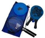 3-I-1 Udendørsleg m/frisbee, strandtennis & badminton